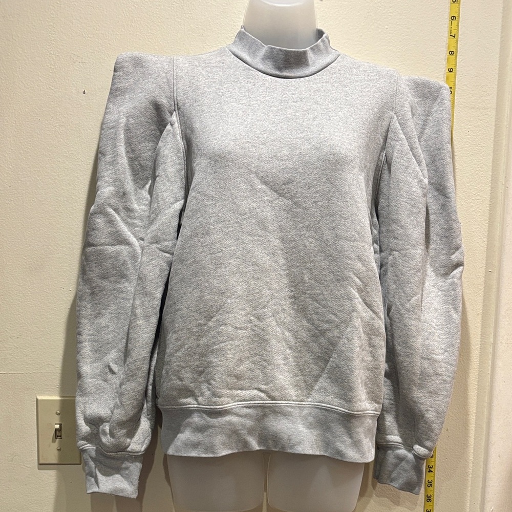 Agolde Heather Gray Women's Cowl Neck Sweater